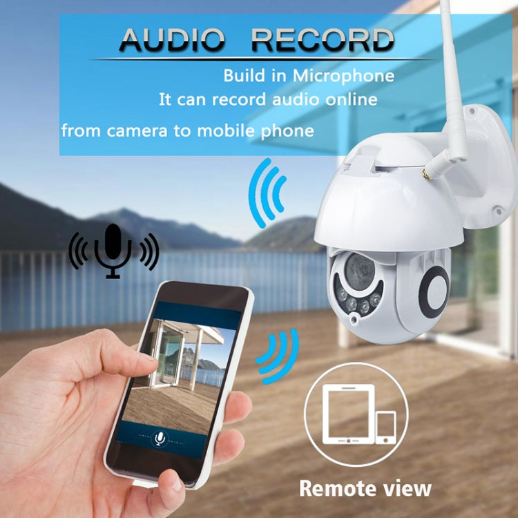 PTZ Control 355 Degree Rotation Infrared WiFi Smart Dome Camera, Two-Way Voice Intercom Monitor, OU-A1IN PTZ Control 355 Degree Rotation Infrared WiFi Smart Dome Camera, Two-Way Voice Intercom Monitor, OU-A1IN